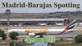 Madrid-Barajas Airport Spotting: Spring 2021 (2021-05-22)