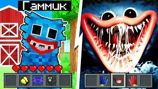 10 Дней Выживания со ВСЕМИ ВИДАМИ ХАГГИ POPPY PLAYTIME в Мире майнкрафт ! Страшный сид HUGGY WUGGY