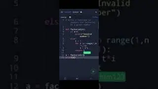 How to find factorial of a number in python ? 