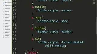 [2020] - Web Technologies - CSS - Border, outline and Margin Practice