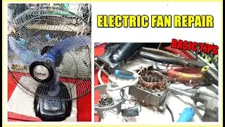 HOW TO REPAIR STOCK UP ELECTRIC FAN