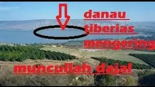 KIAMAT sudah dekat ! Danau Tiberias mengering.
