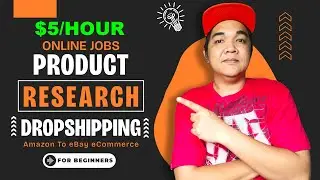 eCommerce Product Research Work From Home Tutorial For New Virtual Assistant Tutorial