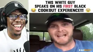 White Guy Speaks On His FIRST Black Cookout Experience REACTION! *IM SO WEAK OFF THIS*