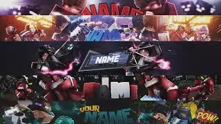 Top 5 Free Minecraft Banners (Cinema 4d + Photoshop) #4