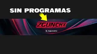 COMO HACER UN BANNER PARA YOUTUBE SIN PHOTOSHOP | GRATIS