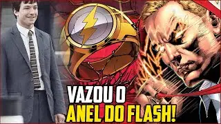 ANEL DO FLASH VAZADO! OS SEGREDOS POR TRÁS DAS FOTOS VAZADAS DO FILME DO FLASH