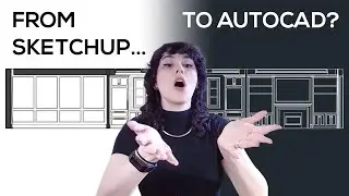 Sketchup - Exporting Scenes as Autocad Drawings