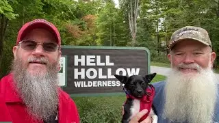 Hiking Hell Hollow Wilderness Area - Lake Metroparks, Lake County, Ohio
