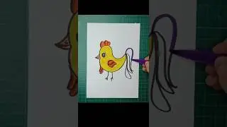 #drawing #art#diy #kolayçizimler#etkinlik #shorts#subscribe #görselsanatlardersi#cock #slime#rainbow