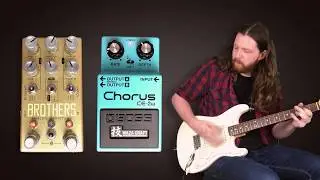 Chase Bliss Audio Brothers and Boss CE-2W Chorus Demo - Limelight by Rush