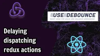 Delaying dispatching redux actions - debouncing functions