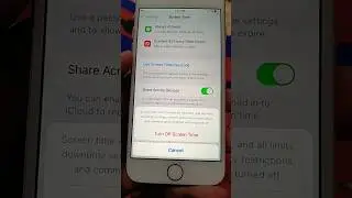 How to Turn Off Screen Time on iphone