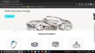 How To Make Ecommerce Website Using HTML And CSS | Create eCommerce Website