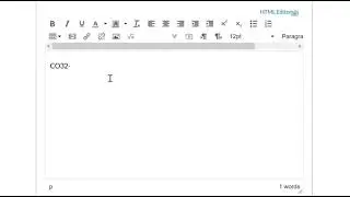 Superscripts and Subscripts in Canvas