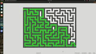 Algorithmes sur les graphes - Parcours en profondeur d'un labyrinthe