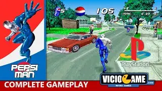 🎮 Pepsiman (PlayStation) Complete Gameplay
