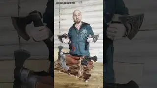 Кованые топоры ручной работы. Подробнее на shop.wood-people.ru