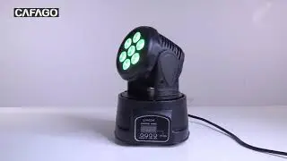 Lixada DMX-512 Mini 4 In 1 RGBW LED Stage Light