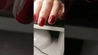 Пришла пора красного маникюра ❤️ Бордовый маникюр💅Укрепление гелем 🦾Ноготочкам месяц😃