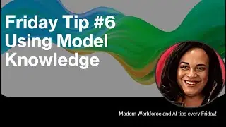 Friday Tips #6: Enabling and Disabling Model Knowledge