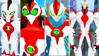 EVOLUÇÃO DO GIGANTE NO BEN 10 - ROBLOX ! (Evolution All Way Big)