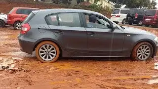 Sabbir drive's in the mud