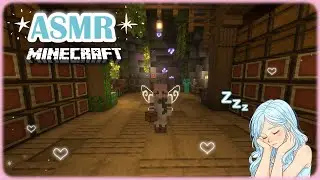 Minecraft ASMR ♡ Storage Room Build 💕  | Whispered & Keyboard Sounds ✨