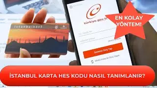 İstanbul Karta Hes Kodu Nasıl Tanımlanır? İstanbul Karta Hes Kodu Yükleme! #İSTANBULKART #HESKODU