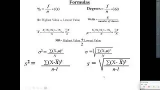 Mr. Q's Short Cut Formulas for Sample Variance