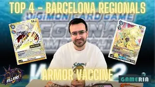 Top 4 ! Armor Vaccine Deckprofile ! ft. Oscar Gonzalez @Archi | Digimon Card Game