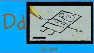 Phonics Song | Doodle Spongebob| Kidzstation