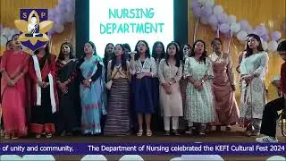 Department of Nursing Celebrated KEFI Cultural Fest 2024 at Sikkim Professional University, Gangtok