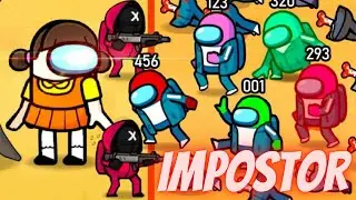 Survival 456 but it's impostor | Squid Game | Among Us | Full Game