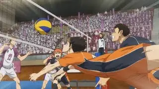 Nishinoya Yu All Receives Moments 🔥 - Haikyuu Season 3