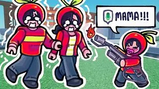 Matching AVATARS As a BABY With ADMIN COMMANDS!