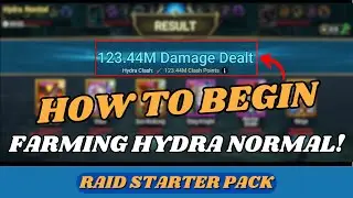 Getting Started with Hydra Clan Boss! (Normal) | RAID Starter Pack | RAID: Shadow Legends