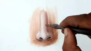 How to paint 🎨🖌️ nose 👃|
