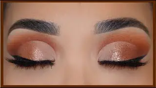 Step By Step Eyeshadow Tutorial | Orange Cut Crease