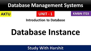 Database Instance || Notes || Database Management Systems
