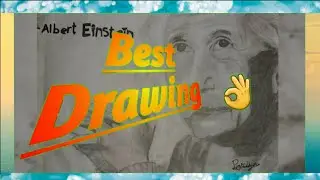 Best Drawing Of Albert Einstein.