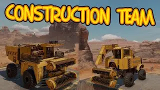 Crossout Clan Wars construction team