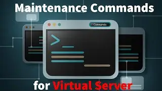What are the Maintenance Commands for Virtual Linux Server?
