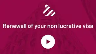 HOW to Renew your NON LUCRATIVE VISA