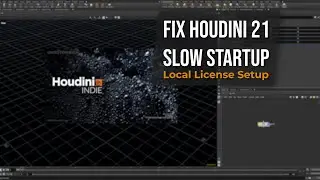 How I Fixed Houdini 21’s Slow Startup (From 1 Minute to 8 Seconds)
