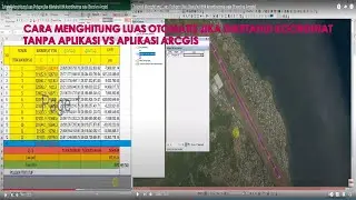 Tutorial cara menghitung Luas Area menggunakan nilai koordinat UNIVERSAL TRANSVERSE MERCATOR (UTM)