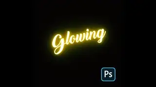 Glowing Text Effect in Photoshop (Neon Text Effect) 