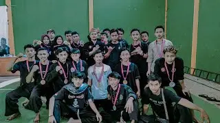 Juara 1 seni ganda putra dewasa pencak silat kejurcab PAGAR NUSA  tahun 2023