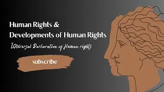 Developments Of Human Rights