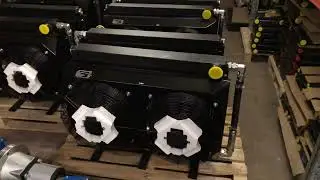 Видео обзор отгрузки насосных агрегатов и маслоохладителя МО10К,